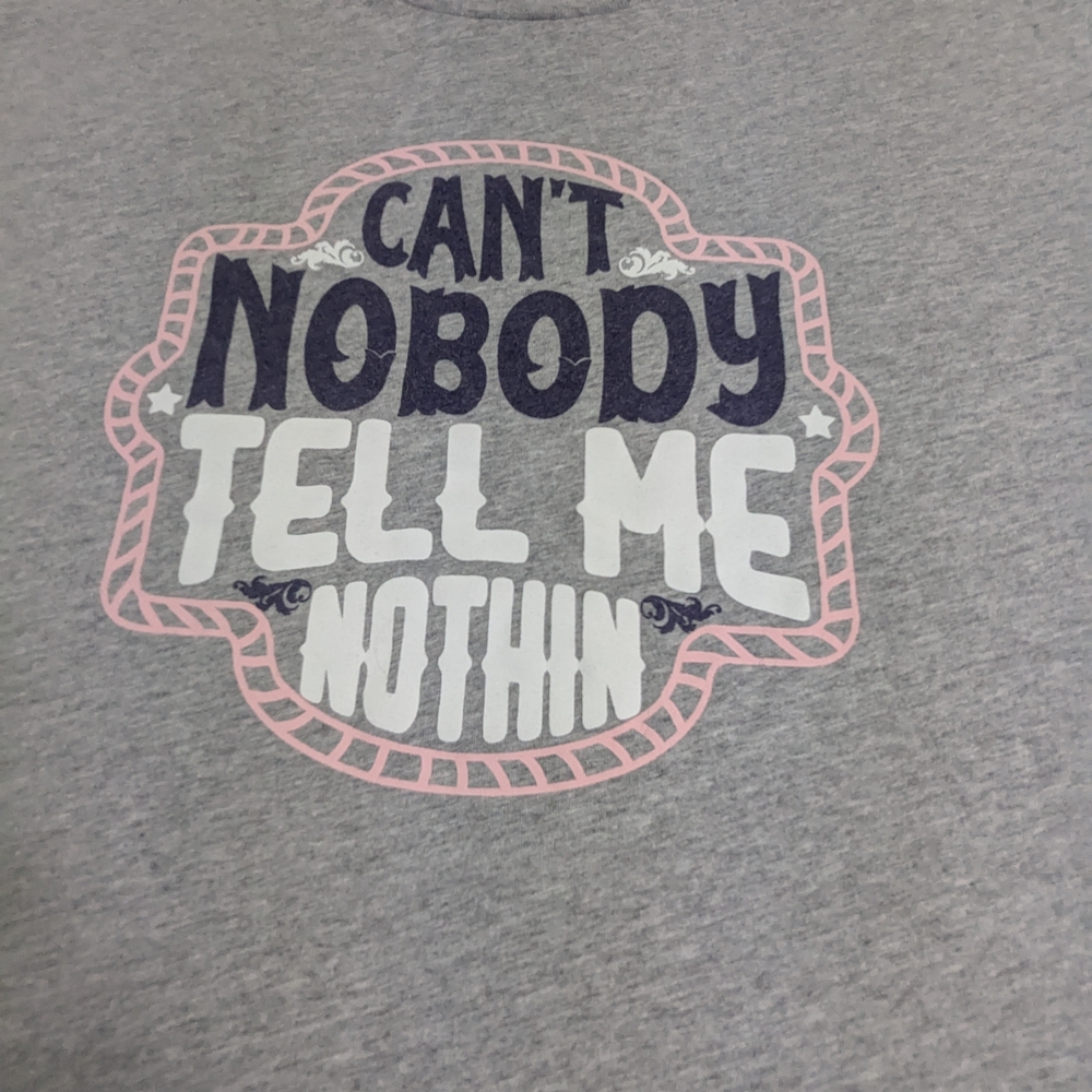 Can't Nobody Tell Me Nothin T-shirt Old Town Road Lyrics By Lil Nas X  Medium.